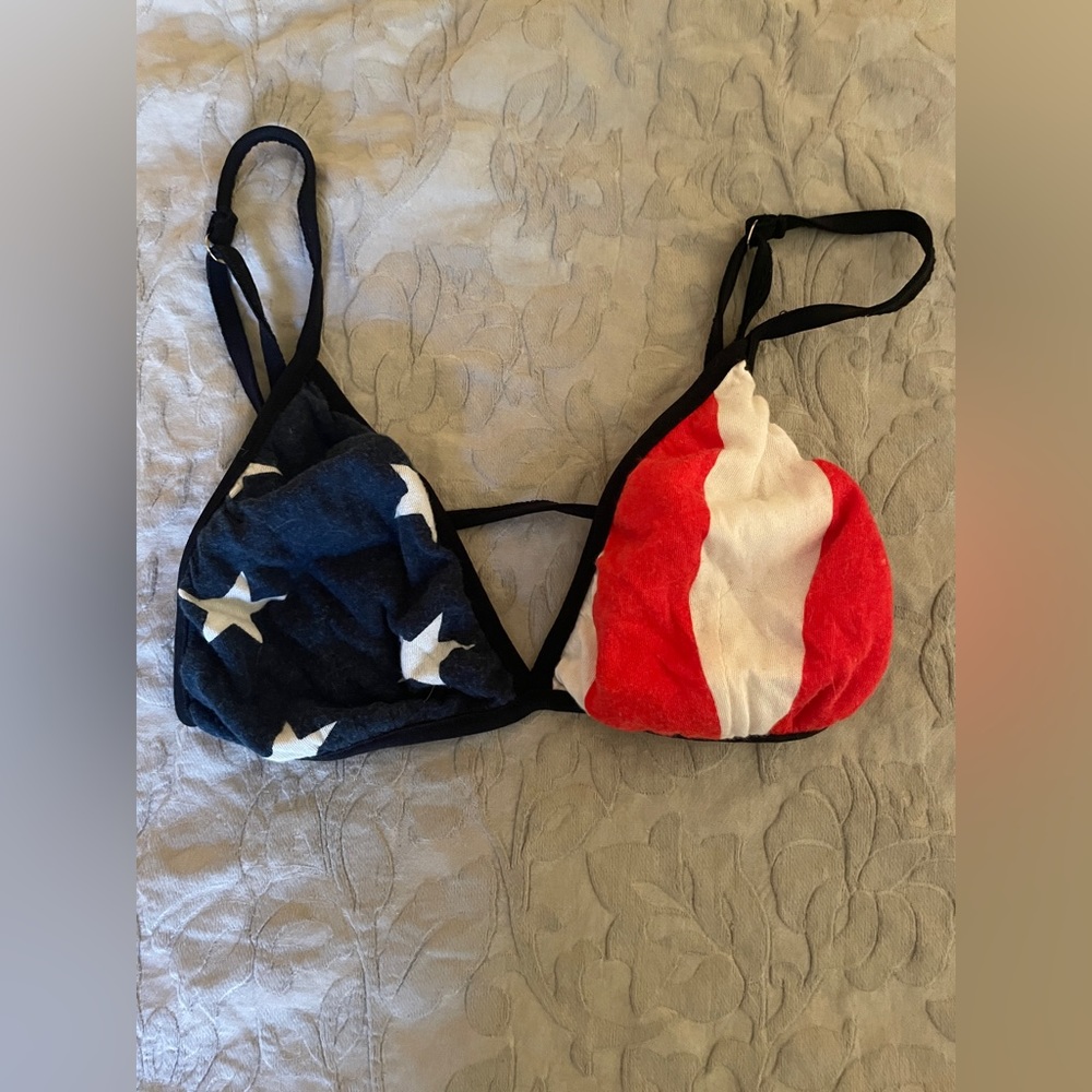 American Flag Bralette